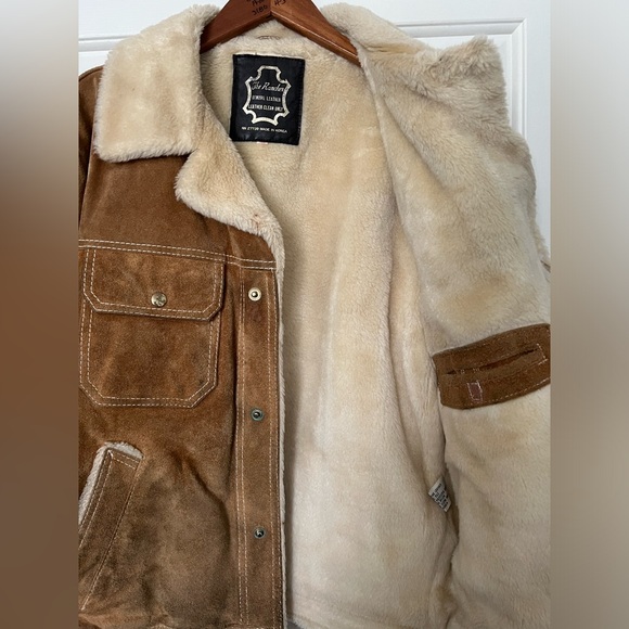 The Rancher Vintage Suede Western Trucker Jacket size 40 - Picture 2 of 4